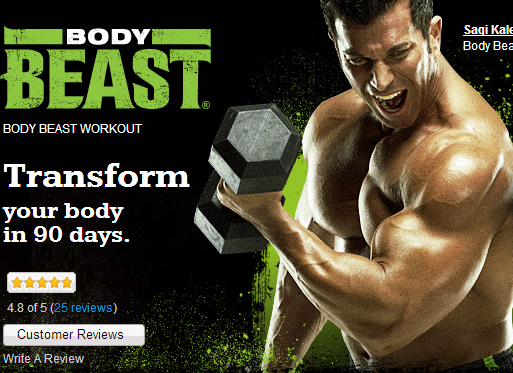Body Beast Workout90天快速增长肌肉